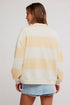 Classic Striped Oversized Crewneck - We The Free