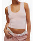 Clean Lines Muscle Cami - Free People - Lucky Pink