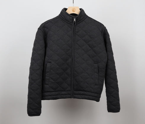 Corbet Quilted Jacket - Marine Layer - Charcoal