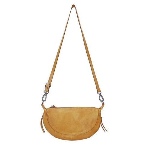 Crosby Leather Sling Bag - Latico - Camel