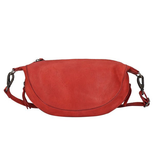 Crosby Leather Sling Bag - Latico - Red