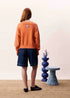 Dara Pull On Sweater - FRNCH - Orange