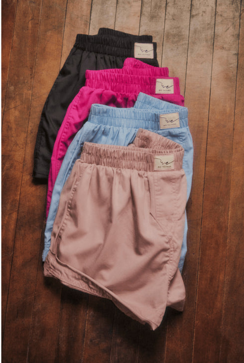 Day to Day Solid Boxer - Free People - Peacock Pink