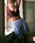 Day to Day Solid Boxer - Free People - Placid Blue