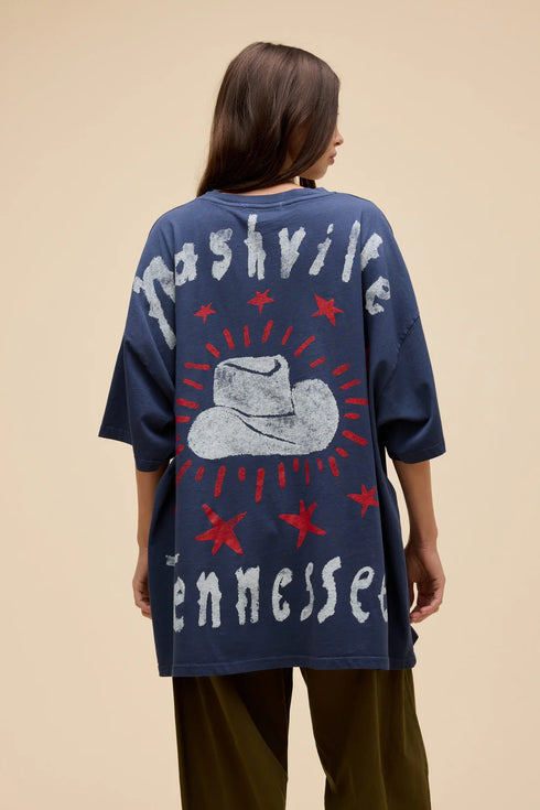 Johnny Cash Doodles Tee