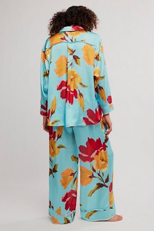 Dreamy Days Pajama Set - Free People - Bloomrush Print