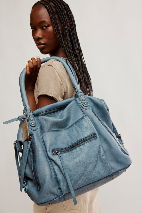 Emerson Tote Bag - We The Free - We The Free by Free People - Stormy Sea