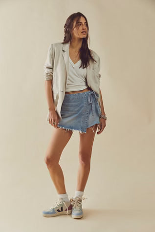 Emmy Denim Skort - We The Free