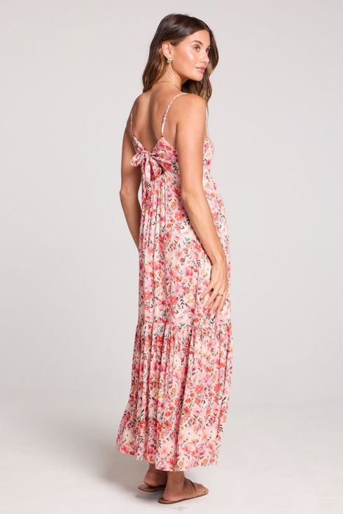 Esme Maxi Dress - Saltwater Luxe - Pink Multi
