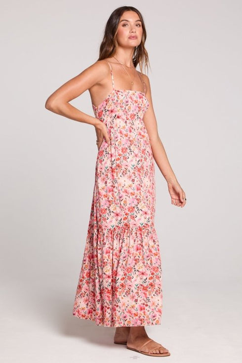 Esme Maxi Dress - Saltwater Luxe - Pink Multi