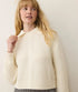 Everly Cable Knit Sweater - Marine Layer - Cream