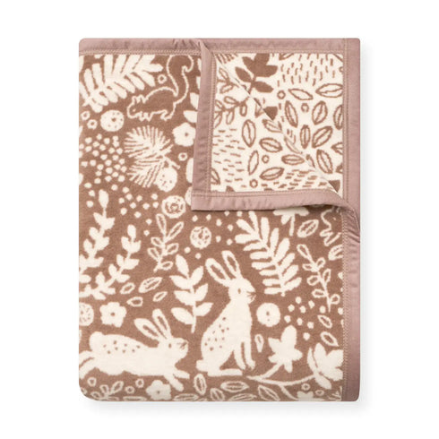 Whimsical Woods Sepia Blanket