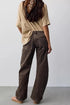 Fable Washed Cord Twisted Jeans - We The Free - We The Free by Free People - Mulch