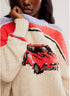 Fast Lane Pullover Sweater - Free People - Race Car Combo
