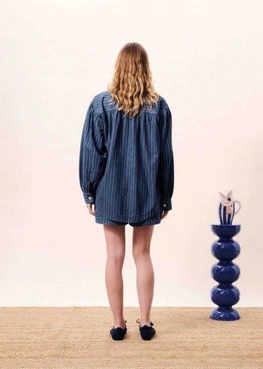 Fidelia Shirt - FRNCH - Blue Jean