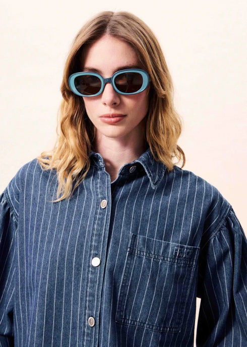 Fidelia Shirt - FRNCH - Blue Jean
