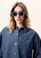 Fidelia Shirt - FRNCH - Blue Jean