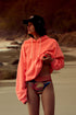Final Call Hoodie - Free People Movement - Neon Coral
