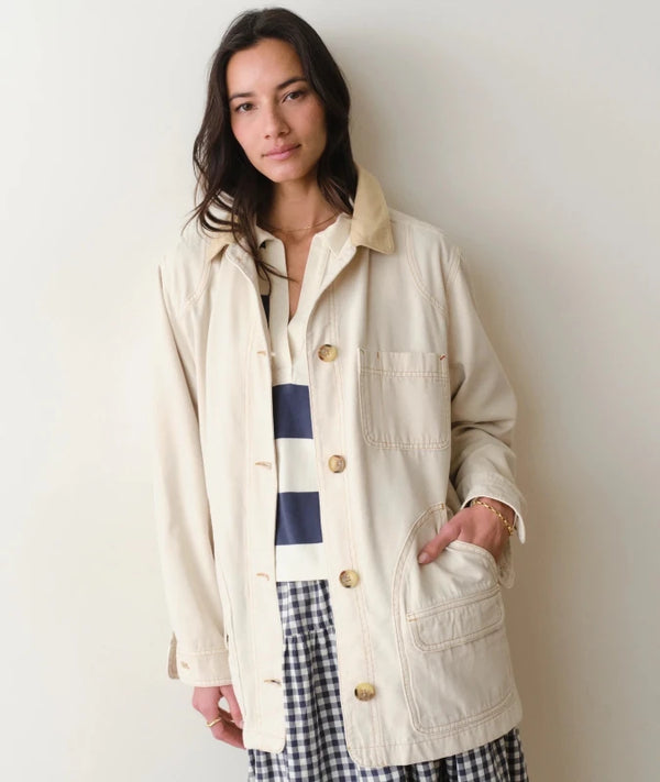Finley Barn Jacket - Marine Layer - Stone