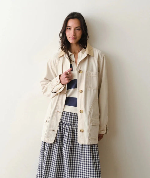 Finley Barn Jacket - Marine Layer - Stone