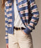 Fiorella Fair Isle Cardigan - Marine Layer - French Blue