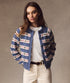 Fiorella Fair Isle Cardigan - Marine Layer - French Blue