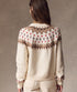 Fiorella Fair Isle Cardigan - Marine Layer - Ivory