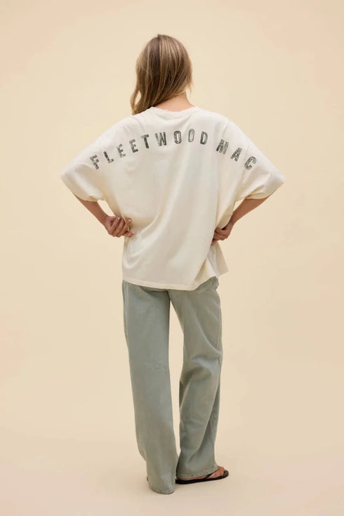 Fleetwood Mac London 1967 OS Tee - Daydreamer - Dirty White