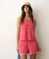 Flip Terry Shell Tank - Marine Layer - Red