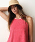 Flip Terry Shell Tank - Marine Layer - Red