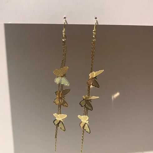 Floating Butterfly - Golden Hour Studio - Gold