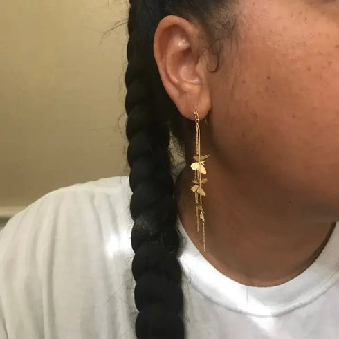 Floating Butterfly - Golden Hour Studio - Gold