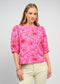 Floral Vines knit Top - Ivy Jane - Pink