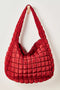 FP Movement Quilted Caryall - Free People - Sour Cherry