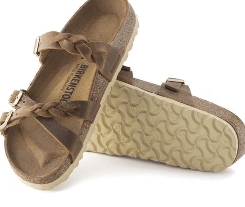 Franca Braided Oiled - Birkenstock - Cognac Oiled