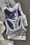 Go To Striped Sports Bra - Fp Movement - Free People - White Combo