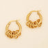 Gold Annulus Hoop Earrings - Cities in Dust - Gold