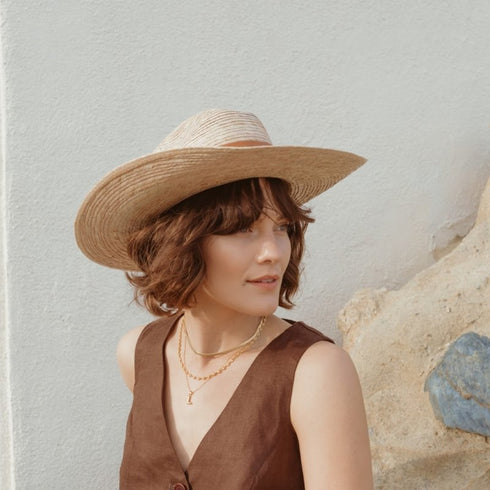 Golden Cowboy Straw Hat - Fred & Co. - Straw