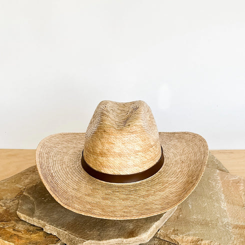 Golden Cowboy Straw Hat - Fred & Co. - Straw