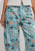 Good Luck Printed Barrel Denim Jeans - We The Free - We The Free by Free People - Jade Combo