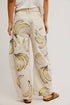 Good Luck Printed Barrel Denim Jeans - We The Free - We The Free by Free People - Navy Bandana
