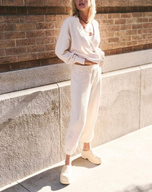 Hailee Cardi Set - Free People - Powder Sand