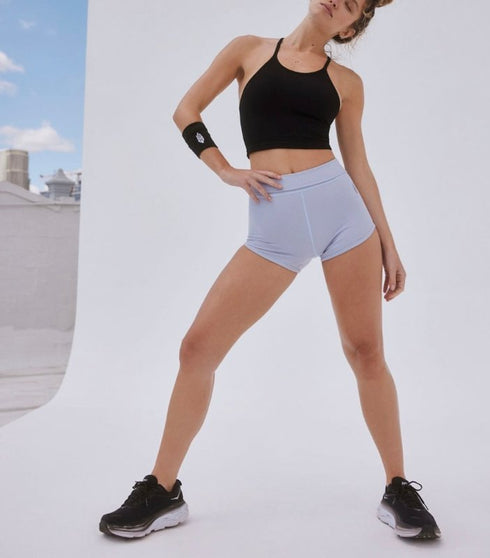 Happiness Runs Crop Tank - Free People - Black