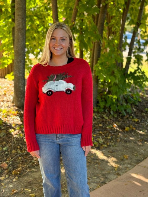 Happy Christmas Crew - Wooden Ships - Red Ginger