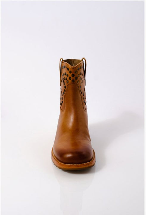 Harmony Studded Ankle Boot - Free People - Biscuit