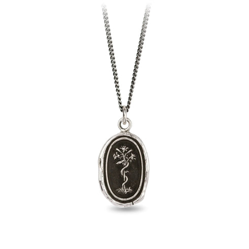 Heal From Within Talisman - Pyrrha - Sterling Silver