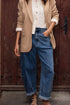 Hi Rise Barrel Jean - Molly Bracken - Denim Blue