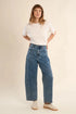 Hi Rise Barrel Jean - Molly Bracken - Denim Blue