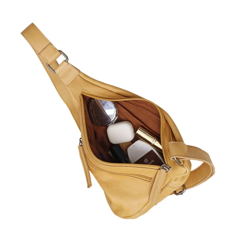 Hippie Sling Bag Small - Latico - Camel