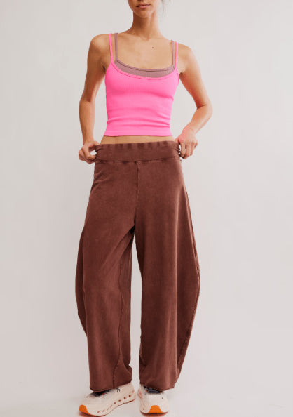 Hot Shot Easy Pants - FP Movement - FP Movement - Brick